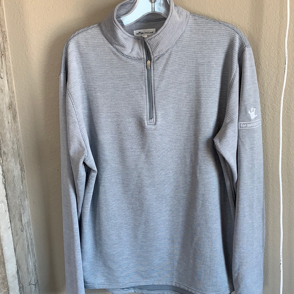 Peter Millar Stretch Loop Terry golf Quarter-Zip